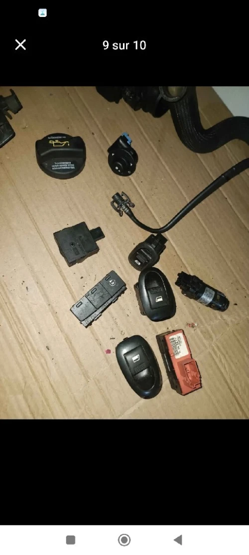 Lot complet de pièces auto Citroën C3 et Peugeot 207 1.6 Hdi 90 Cv