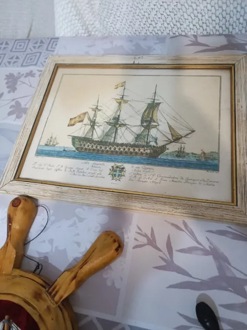 Décorations murales sur le thème de la marine, des baromètres et des cadres
