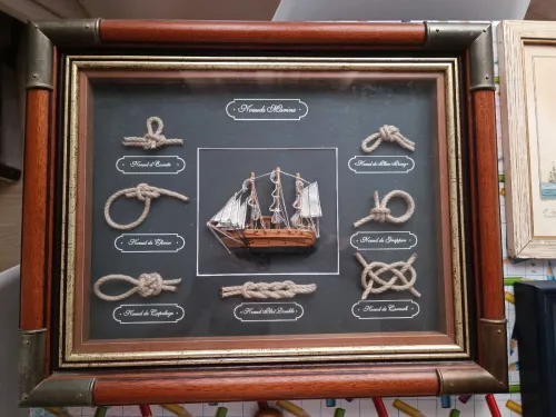 Décorations murales sur le thème de la marine et des cadres