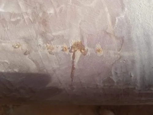 Réparation en PRV / GRP Fibre de verre / fiberglass / Citernes / cuves / conduites / tuyaux