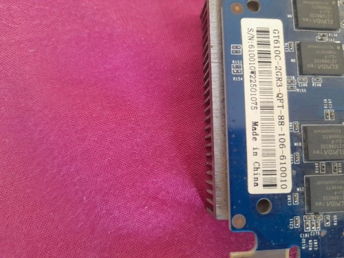 CARTE GRAPHIQUE NVIDIA GT 610 / 2G
