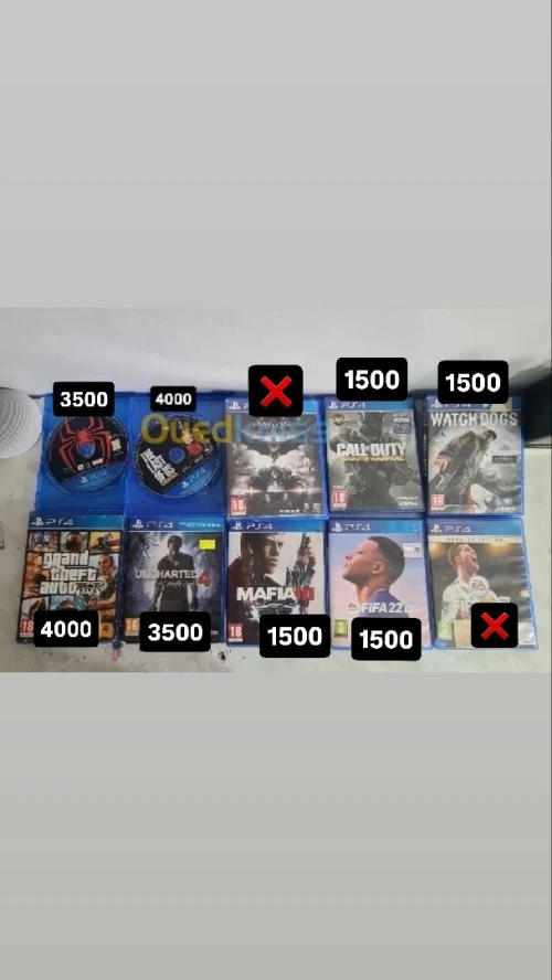 ألعاب PS4 أصلية للبيع