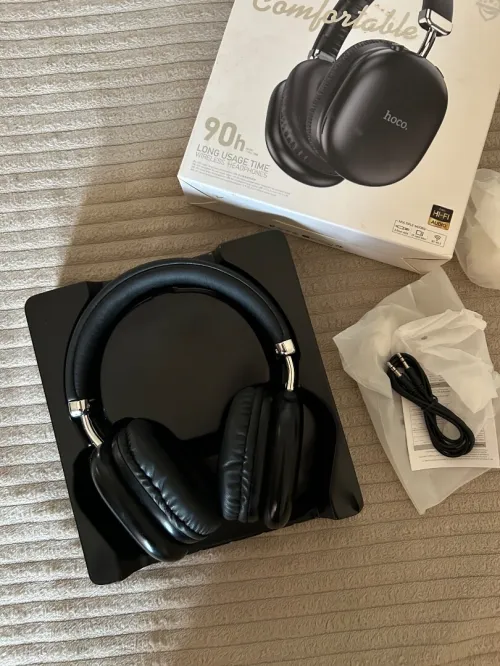 Casque Bluetooth HOCO W35 Max 90h + câble + chargeur