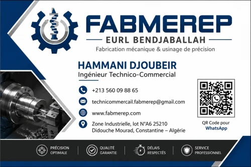 FABMEREP Fabrication mécanique  usinage de précision