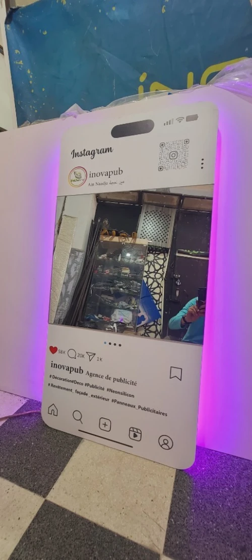 Miroir instagram