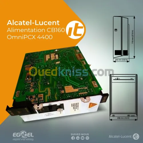 alcatel 4400 Alimentation CB160