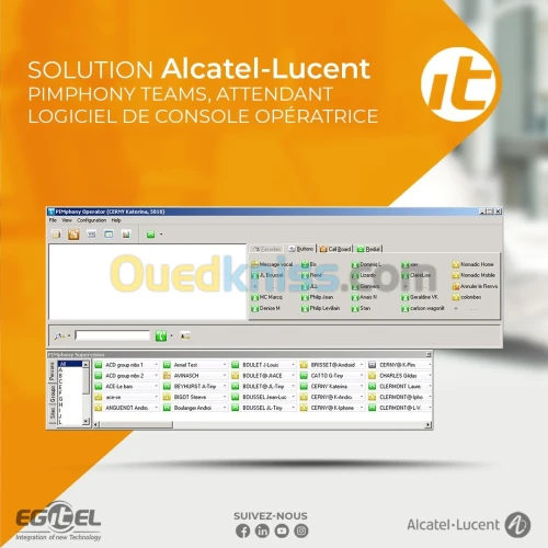 alcatel PIMPHONY TEAMS, ATTENDAN