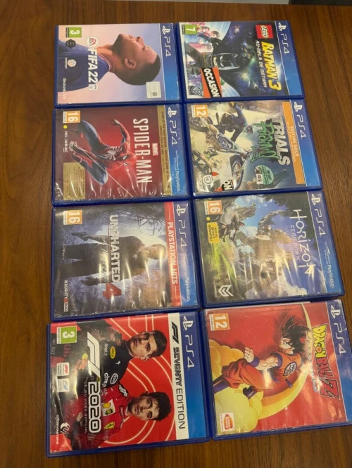 Des jeux PS4