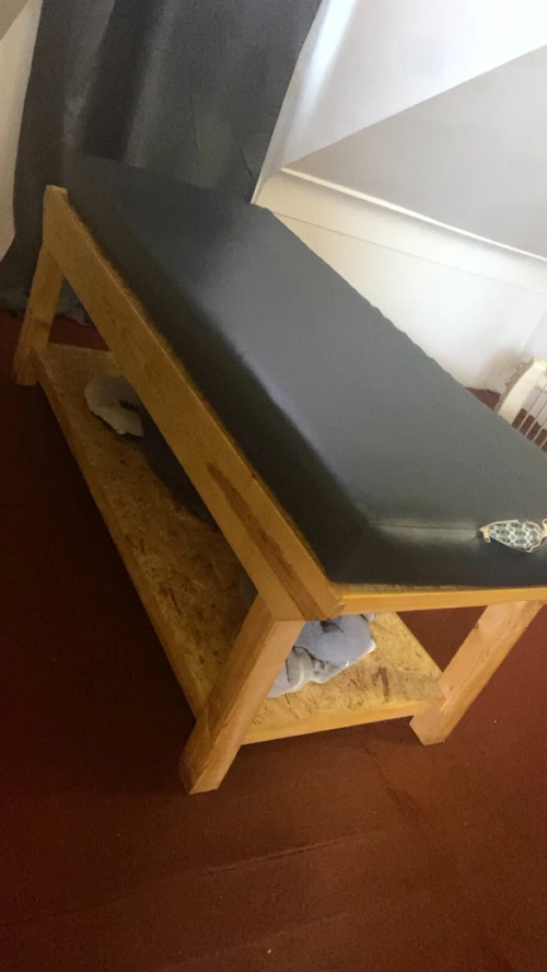 Table de massage en bois