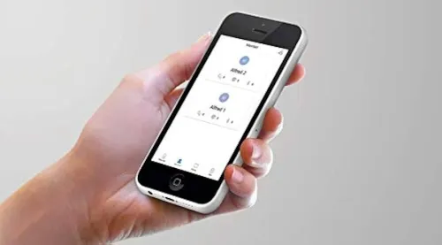 ALFRED - Serrure de porte intelligente avec clavier tactile et code + entrée par clé - Combo avec po