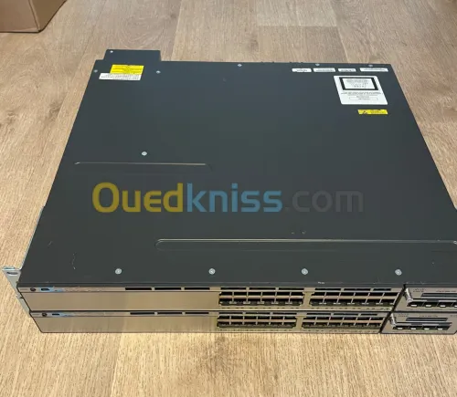 Switch Cisco WS-3750X-24PS-S + carte 10G