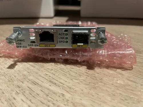 Cisco carte module Ehwic-1GE-SFP-CU