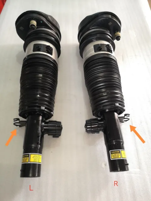 Suspension pneumatiques porche mercedes range