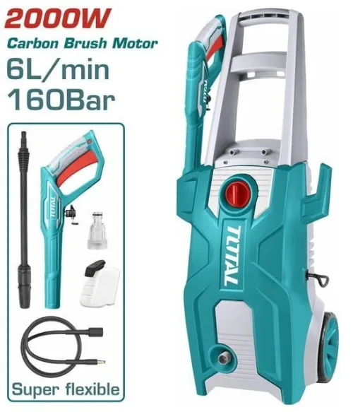 Nettoyeur haute pression Total 200 watts 160 bars