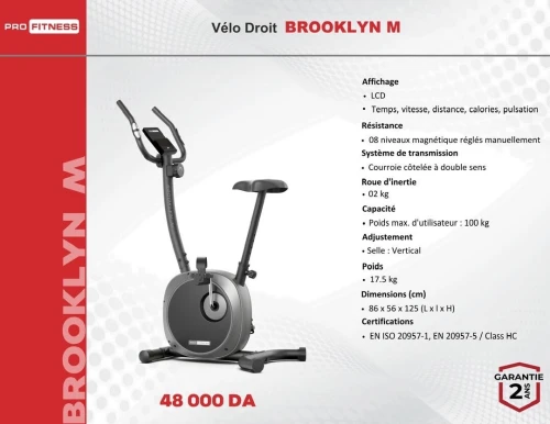 VÉLO DROIT BROOKLYN M