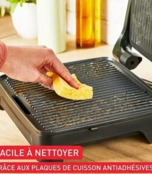 Panineuse et Grill Électrique TEFAL 2En1 2000W avec Plaques Antiadhésives