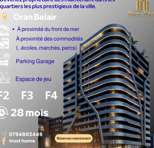 Vente Appartement F4 Oran Oran