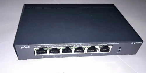 Switch tplink poe 6 port