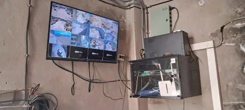 تركيب أجهزة الحماية و المراقبة و الإنذار / Installation de protection, de surveillance et d'alarme
