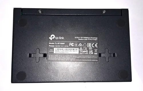 Switch tplink poe 6 port