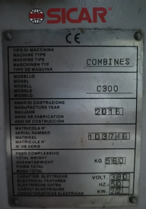 Machine combiné à bois  C300