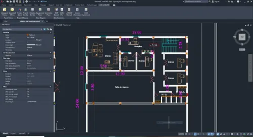  إعلان تكوين في برنامج أوتوكاد - مكتب بيت إعمار - Formation AutoCAD 