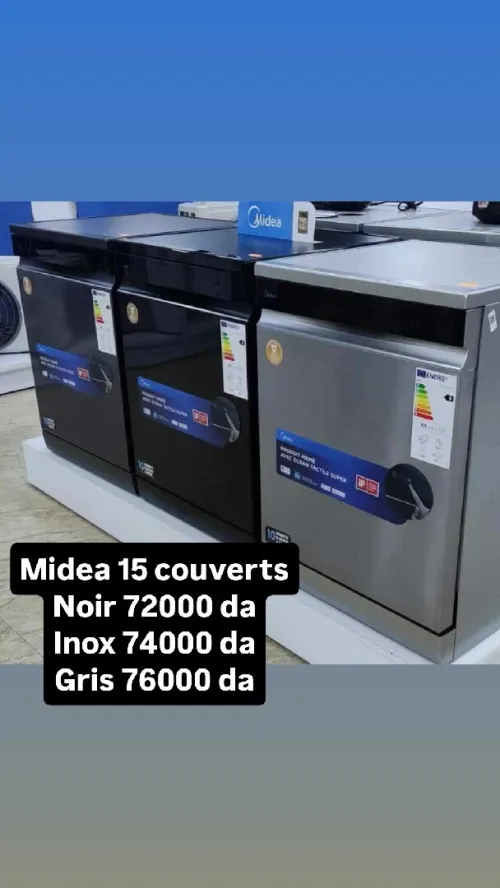 Lave vaisselle beko/condor luxa/ midea/ maxwell 13,15,16 couverts