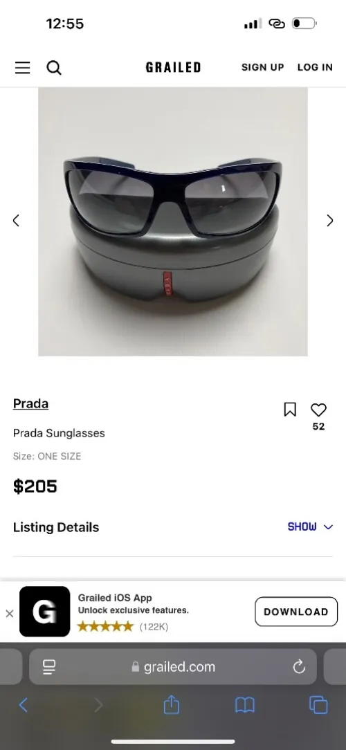 Lunettes prada original