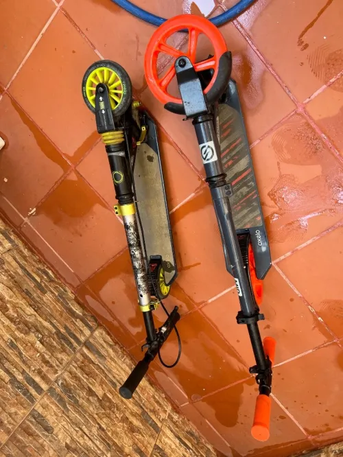 2 trottinette a vendre décathlon