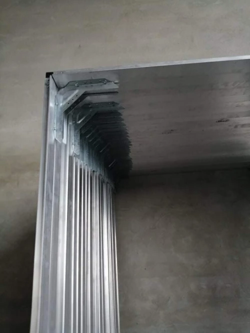 Precadre Aluminium caisson tunnel
