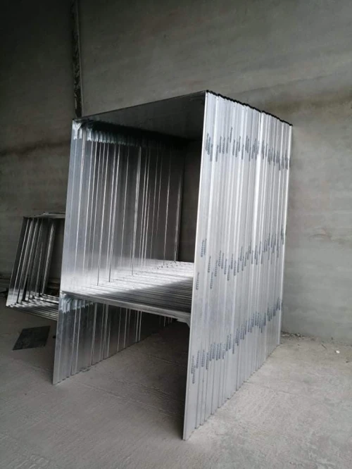 Precadre Aluminium caisson tunnel