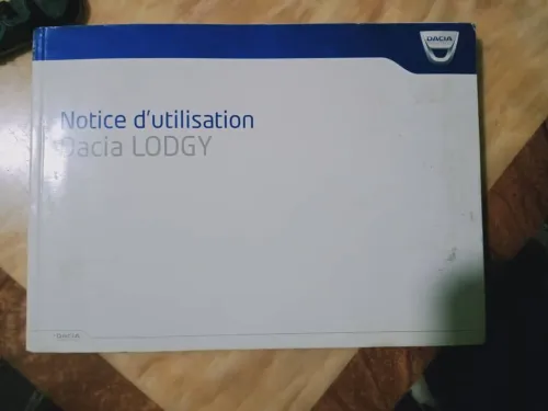 Notice d'utilisation dacia lodgy