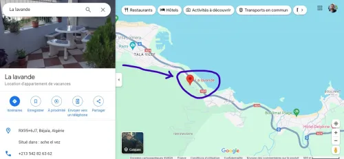 Location vacances Appartement F2 Béjaïa Bejaia