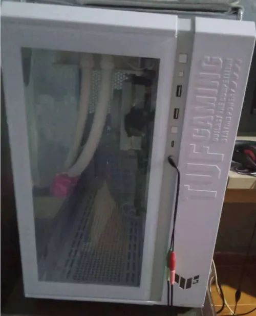 PC TUF GAMING + ECRAN ASUS OVALE GRAND +SOURIS G + CLAVIER + CASQUE