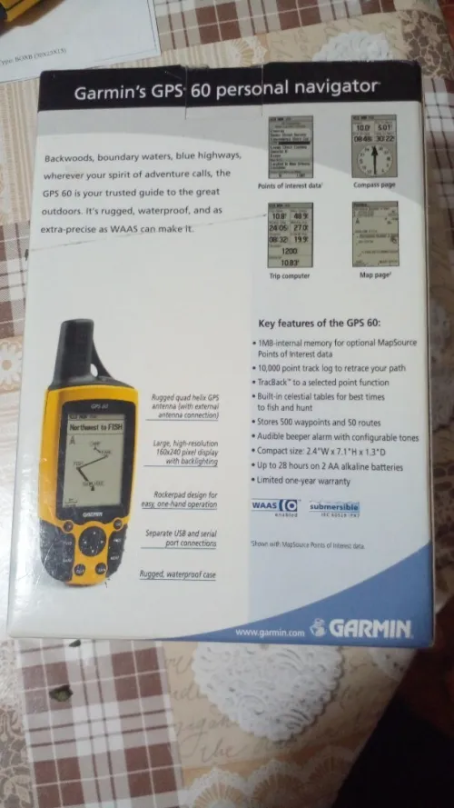 GPS GARMIN 60