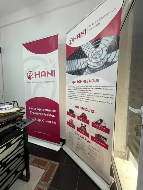Roul up Banner