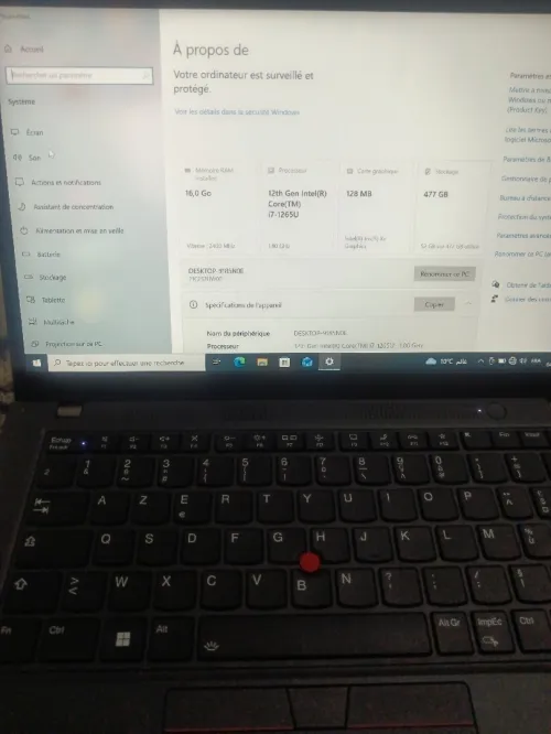 Lenovo l14 I7 12th Gen
