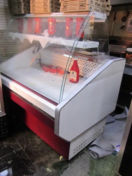  présentoir frigo .refrigerateur pizza chawarma