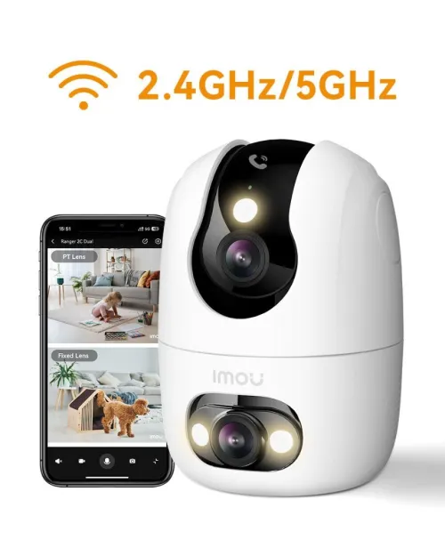 Camera imou Ranger 2 Dual 10mp Full Coleur Original