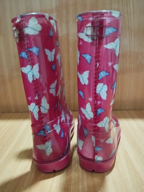 Bottes de pluie Papillon Rouge Venu de France