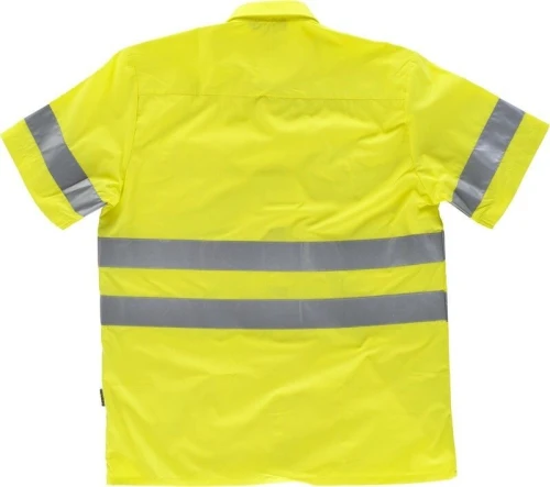 Chemise à bandes réfléchissants