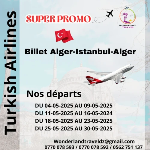 Billet promotionnel Istanbul 