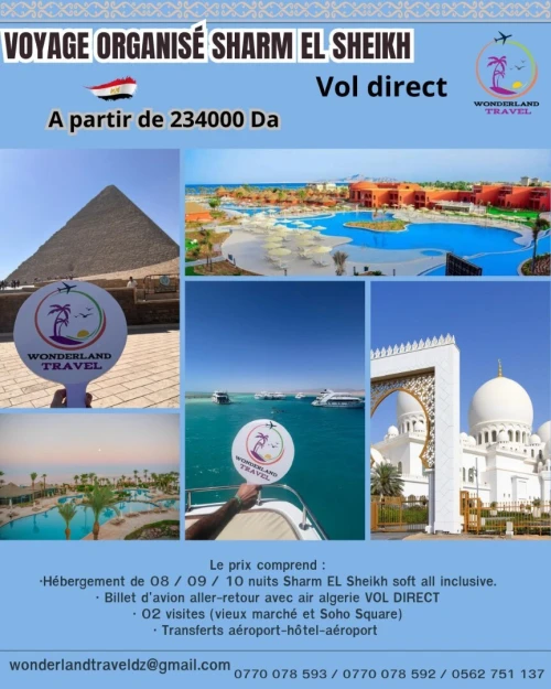 Voyage Organisé Sharm El Sheikh Vol Direct