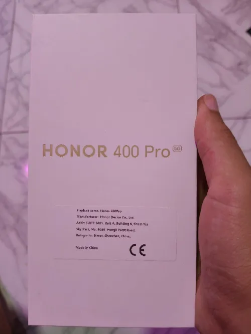 Honor 400 pro 12/512 version global