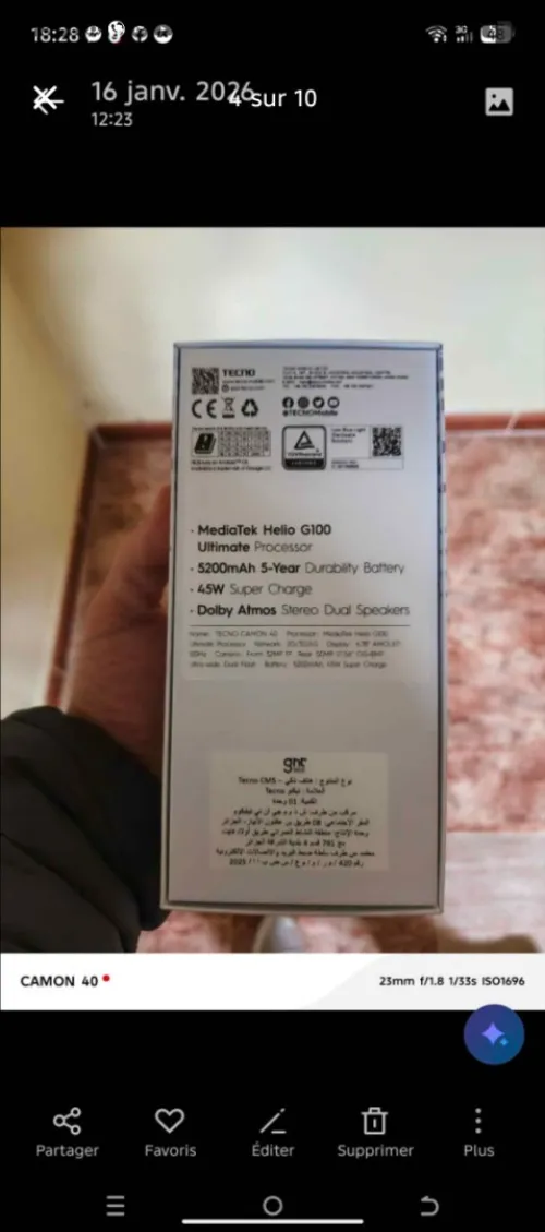 Tecno Caman40