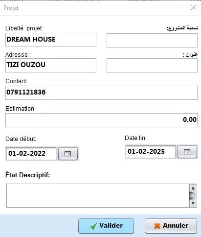 LOGICIEL DE GESTION PROMOTION IMMOBILIERE 