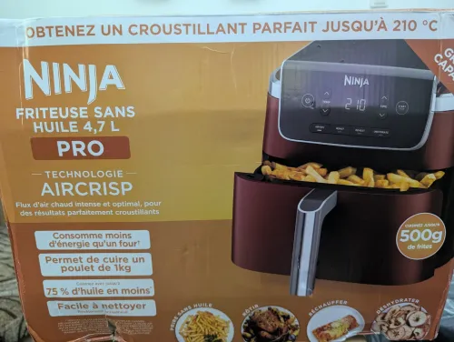 Airfryer Ninja pro 4,7 L - Rouge