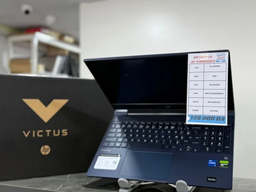 HP VICTUS GAMING 15-FA0033DX I5-12450H 8GO 512GO SSD NVIDIA GEFORCE RTX3050 4GO NEUF SOUS EMBALLAGE