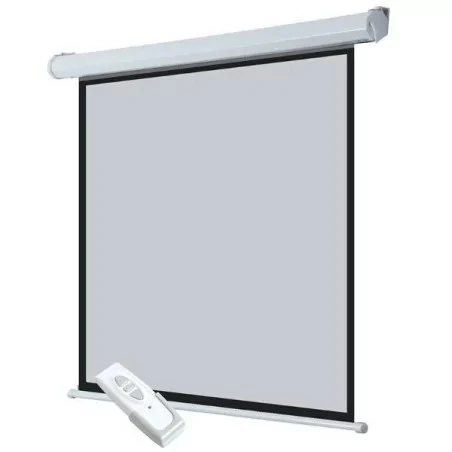 BACHE ECRAN DE PROJECTION 2.40M*2.40M MOTORISE AVEC TELE COMMANDE