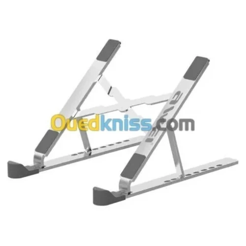 SUPPORT LAPTOP & TABLETTE AWEI X26 - REGLAGE MULTI-HAUTEUR -ALLIAGE D'ALUMINIUM 
